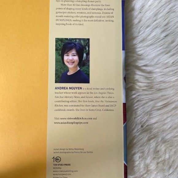 HARDCOVER COOKBOOK Asian Dumplings Mastering Gyoza Spring Rolls Samosas & More - Picture 7 of 9